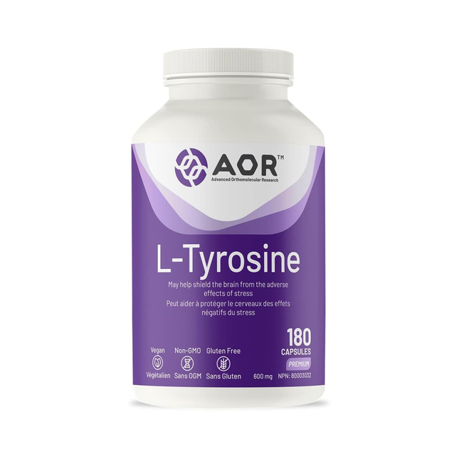 AOR - L-Tyrosine 600 mg | 180 gélules