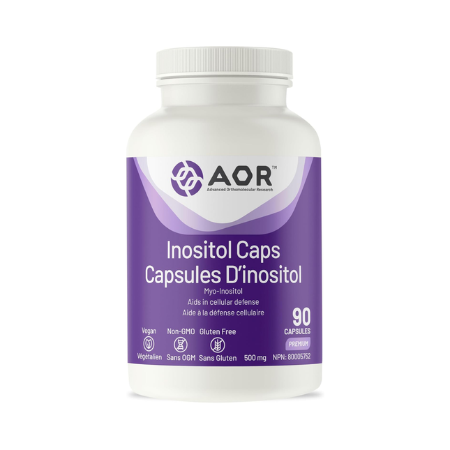 AOR - Inositol Caps 500 mg | 90 Capsules