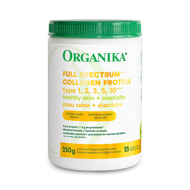 Organika - Full Spectrum Collagen 1-3,5,10 Light Chicken Broth Flavour | 250 g