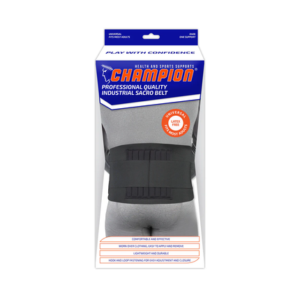 Champion - Ceinture Sacro industrielle de qualité professionnelle