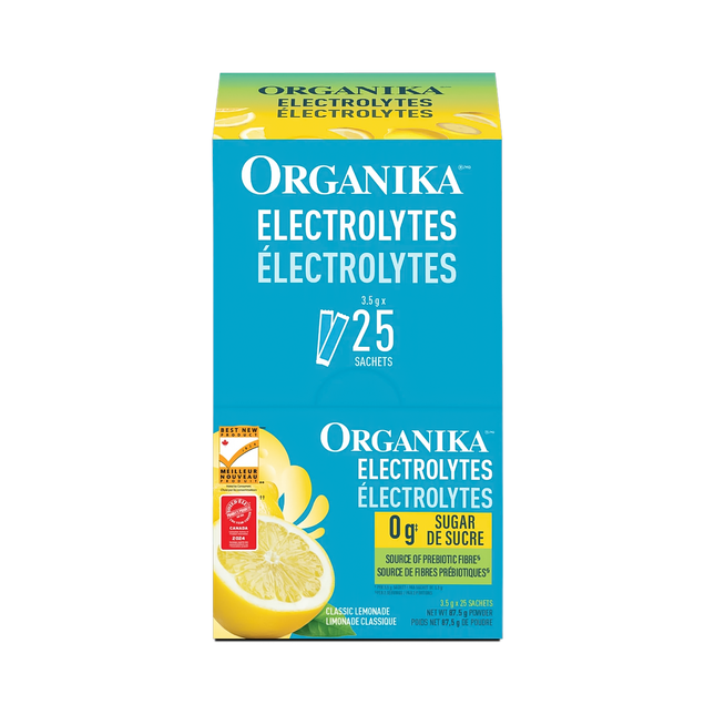 Organika - Electrolytes, Classic Lemonade | 25 Satchets x 3.5 g