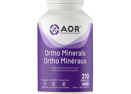 AOR - Ortho Minerals | 210 Capsules