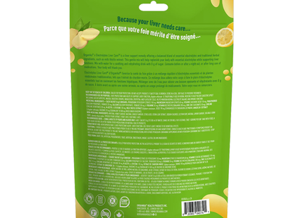Organika - Electrolytes Liver Care, Lemon Honey Ginger | 20 Satchets x 6 g