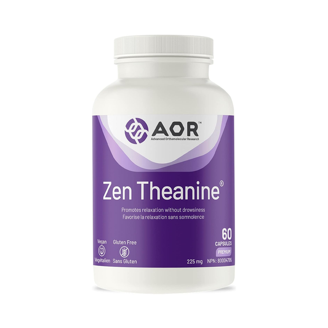 AOR - Zen Theanine 225 mg | 60 Capsules