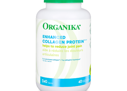 Organika - Enhanced Collagen Protein | 240 Capsules