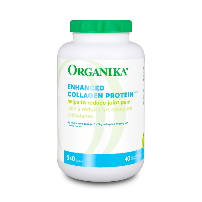 Organika - Enhanced Collagen Protein | 240 Capsules