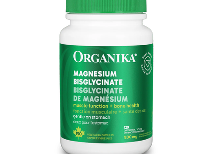 Organika - Magnesium Bisglycinate | 120 Capsules