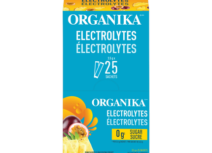 Organika - Electrolytes, Pineapple Passion | 25 Satchets x 3.5 g