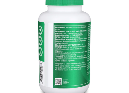 Organika - Taurine 3000 Ultra Strength | 240 Veg Capsules