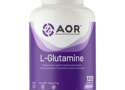 AOR - L-Glutamine | 120 Capsules