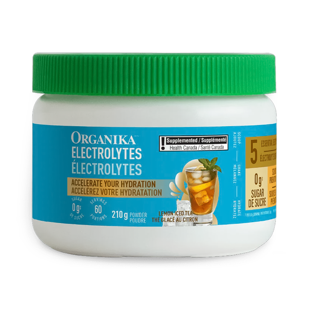 Organika - Electrolytes, Lemon Iced Tea | 210 g