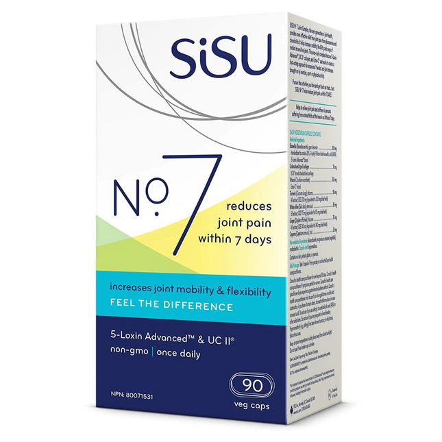Sisu - No.7 - Joint Mobility & Flexibility Formula | 90 Veg Caps*