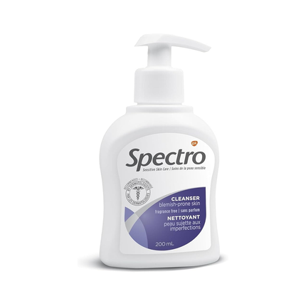 Nettoyant Spectro pour peaux sensibles sujettes aux imperfections | 200 ml