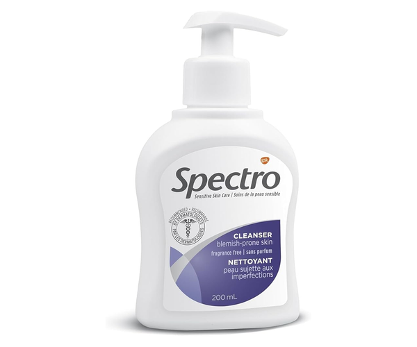 Spectro Cleanser for Blemish-Prone Sensitive Skin | 200 ml – White ...