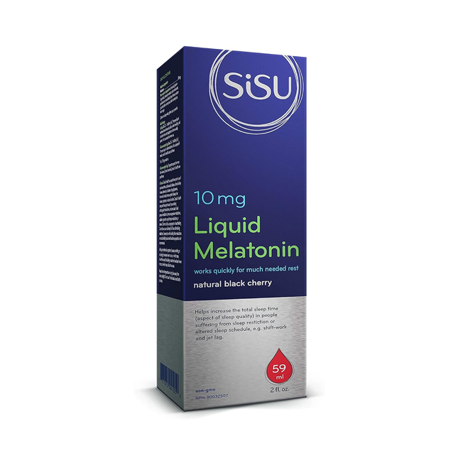 SISU - Liquid Melatonin 10 mg, Black Cherry | 59 mL