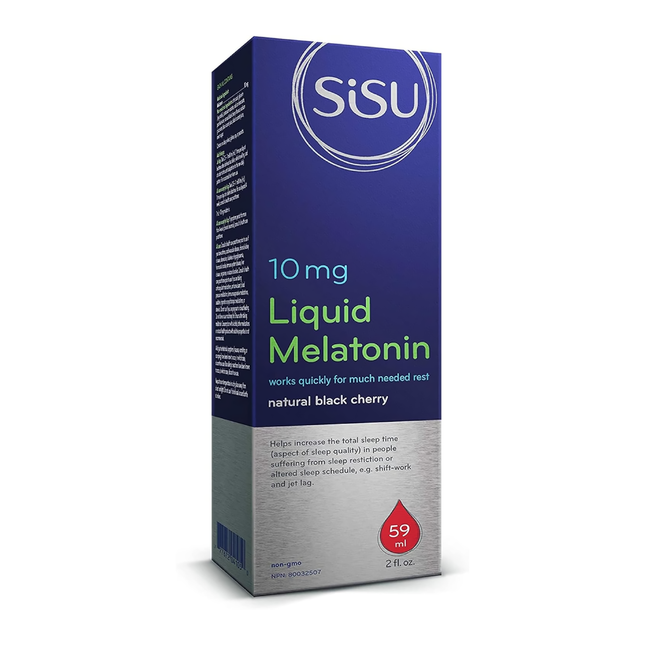 Sisu - Mélatonine liquide 10 mg - Arôme naturel de cerise noire | 59 ml*