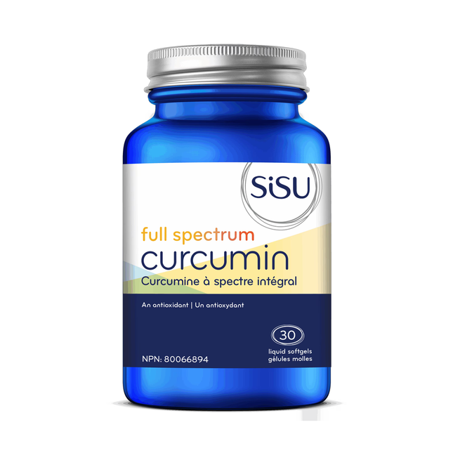 Sisu - Full Spectrum Curcumin | 30 Liquid Soft Gels
