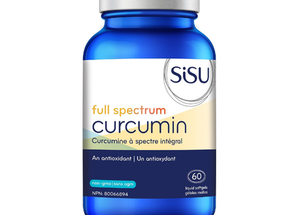 SISU - Full Spectrum Curcumin | 60 Liquid Softgels