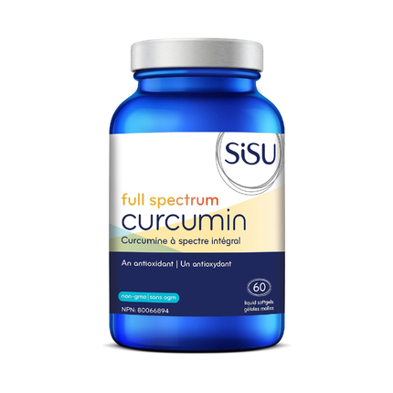 SISU - Full Spectrum Curcumin | 60 Liquid Softgels
