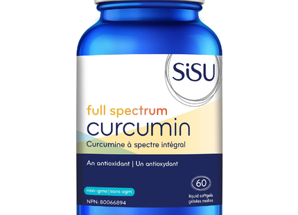 Sisu - Full Spectrum Curcumin | 60 Liquid Soft gels*