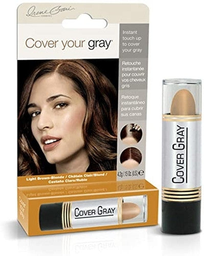 Cover Gray - Stick de retouche pour racines grises instantanées - Châtain clair-blond | 4,2 g