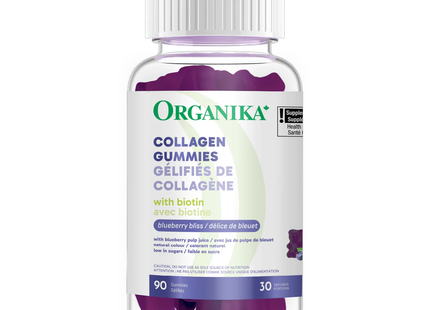 Organika - Collagen Gummies, Blueberry | 90 Gummies