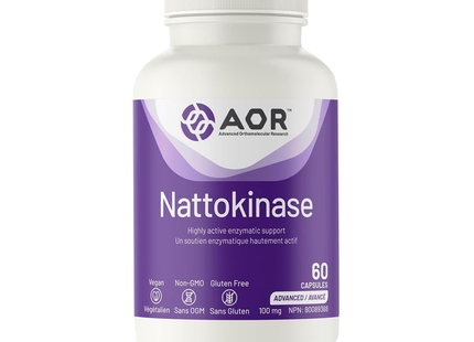 AOR - Nattokinase 100 mg | 60 Capsules