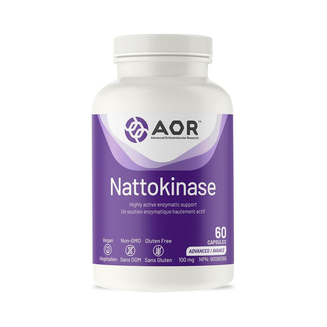 AOR - Nattokinase 100 mg | 60 Capsules