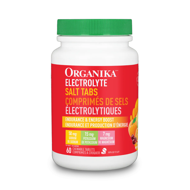 Organika - Electrolyte Salt Tabs | 60 Chewables