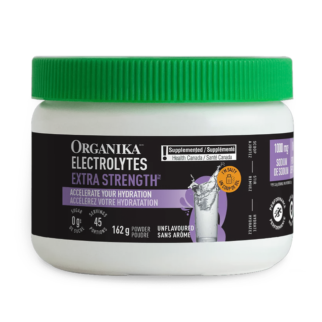 Organika - Electrolytes Extra Strength, Unflavoured | 162 g