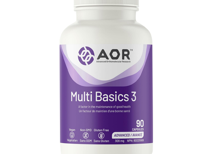 AOR - Multi Basics-3 | 90 Capsules