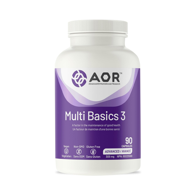 AOR - Multi Basics-3 | 90 Capsules