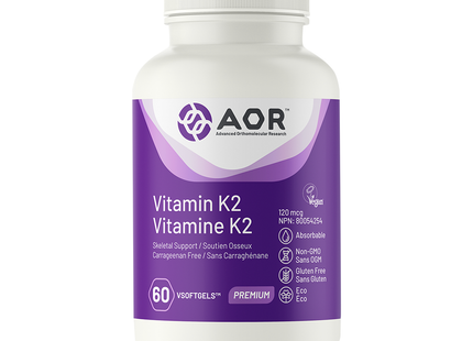 AOR - Vitamin K2 | 60 Softgels