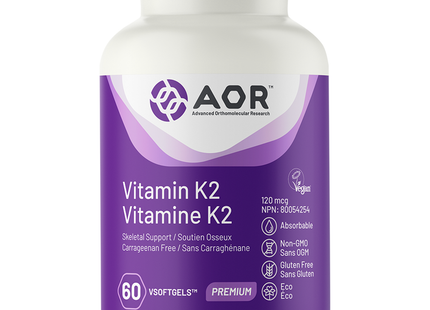 AOR - Vitamine K2 | 60 gélules