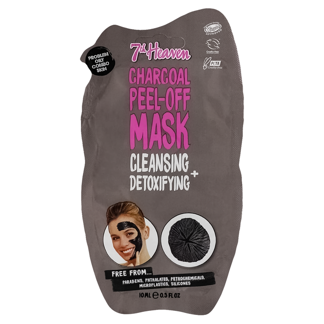 7th Heaven - Charcoal Peel-Off Mask Cleansing + Detoxifying | 10 mL