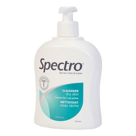 Nettoyant Spectro pour peau sèche – Sans parfum | 500 ml