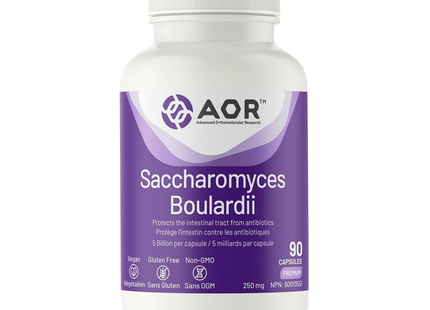 AOR - Saccharomyces Boulardii 250mg | 90 Capsules