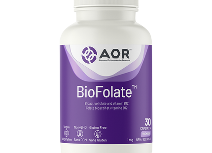 AOR - BioFolate | 30 Gélules