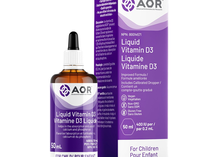 AOR - Vitamin D3 for Kids | 50 mL