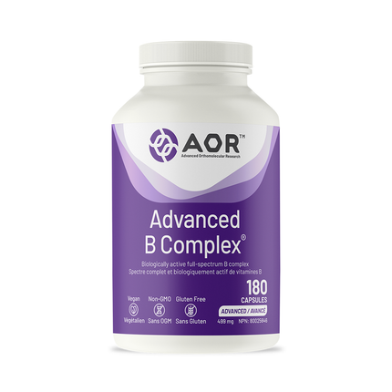 AOR - Advanced B Complex | 180 Vegi-caps