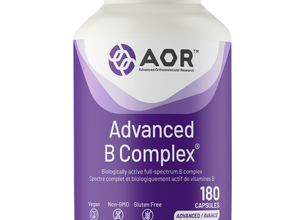 AOR - Advanced B Complex | 180 Vegi-caps