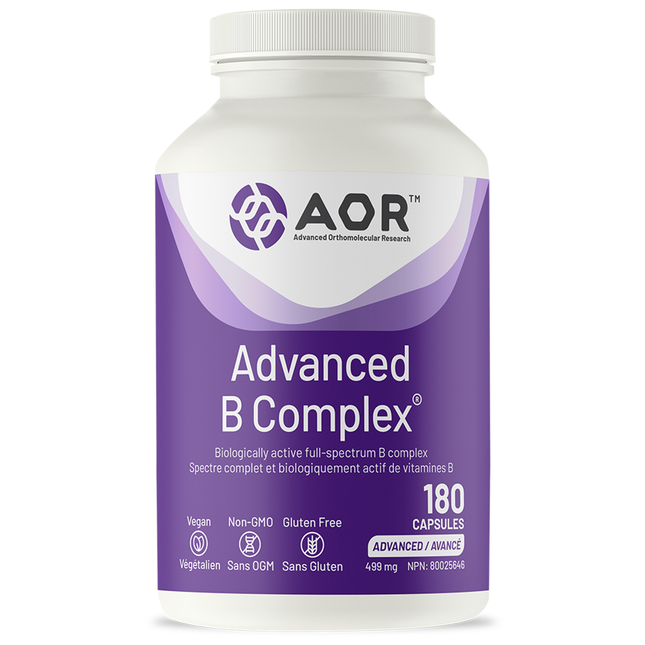 AOR - Complexe B avancé | 180 capsules végétales