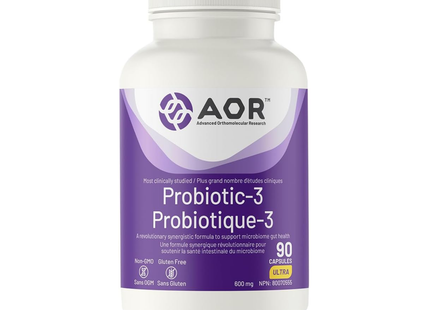 AOR - Probiotique 3 | 90 Gélules