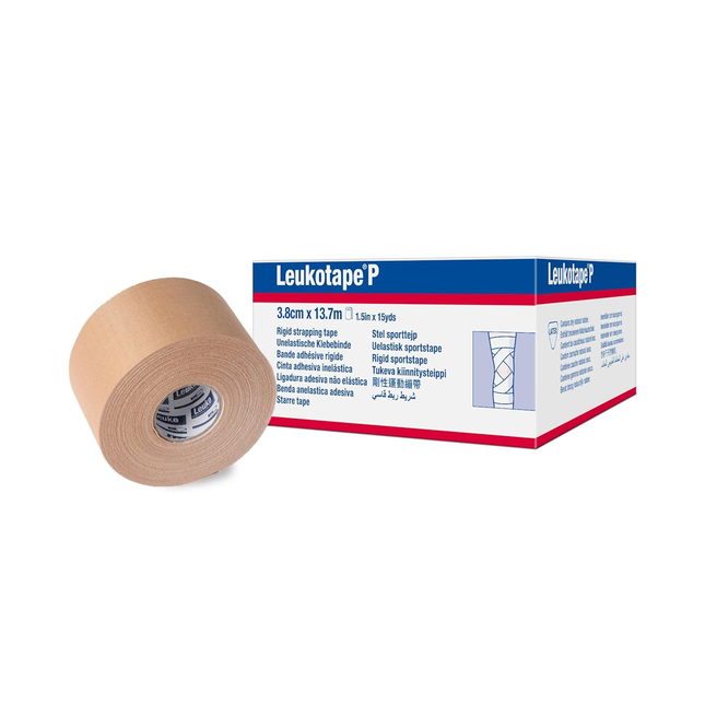 Leukotape P - High Adhesive Rigid Strapping Tape | 3.8cm x 13.7m