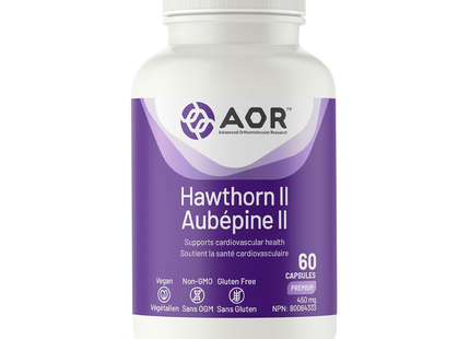 AOR - Hawthorn II 450 mg | 60 Capsules