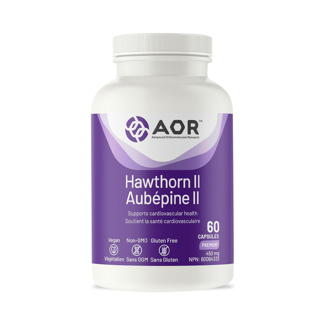 AOR - Hawthorn II 450 mg | 60 Capsules