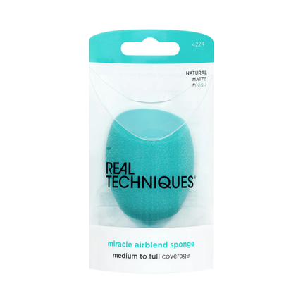 Real Techniques - Miracle Airblend Sponge, Medium to Full Coverage