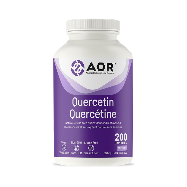 AOR - Quercetin 500mg | 200 Capsules
