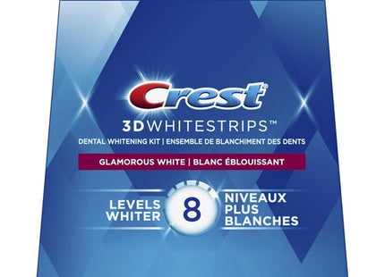 Crest - 3D Whitestrips - Dental Whitening Kit - Glamorous White | 28 Strips (14 Treatments)