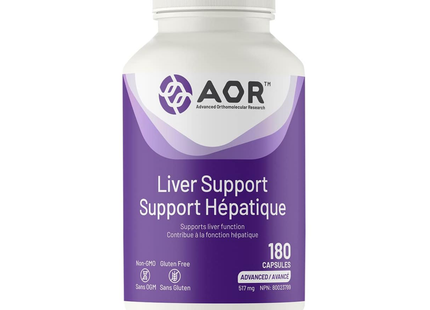 AOR - Soutien hépatique 517 mg | 180 gélules